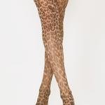 Ciorapi cu chilot Leopard