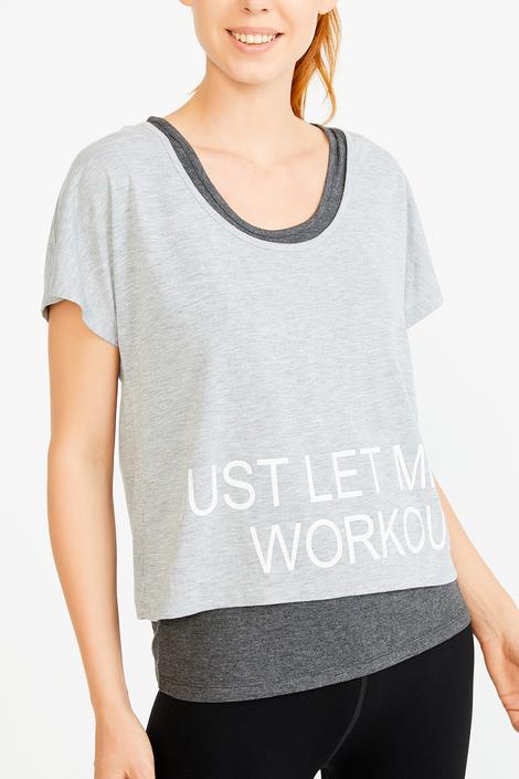 Tricou Grayscale Double