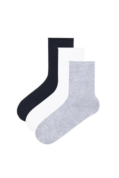 Girls Basic 3 in 1 Socks