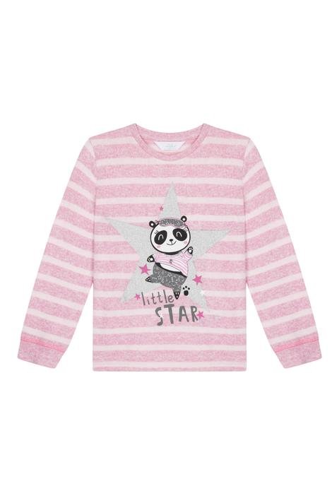 Set Pijama Takımıi?e Panda Star 2 Buc.