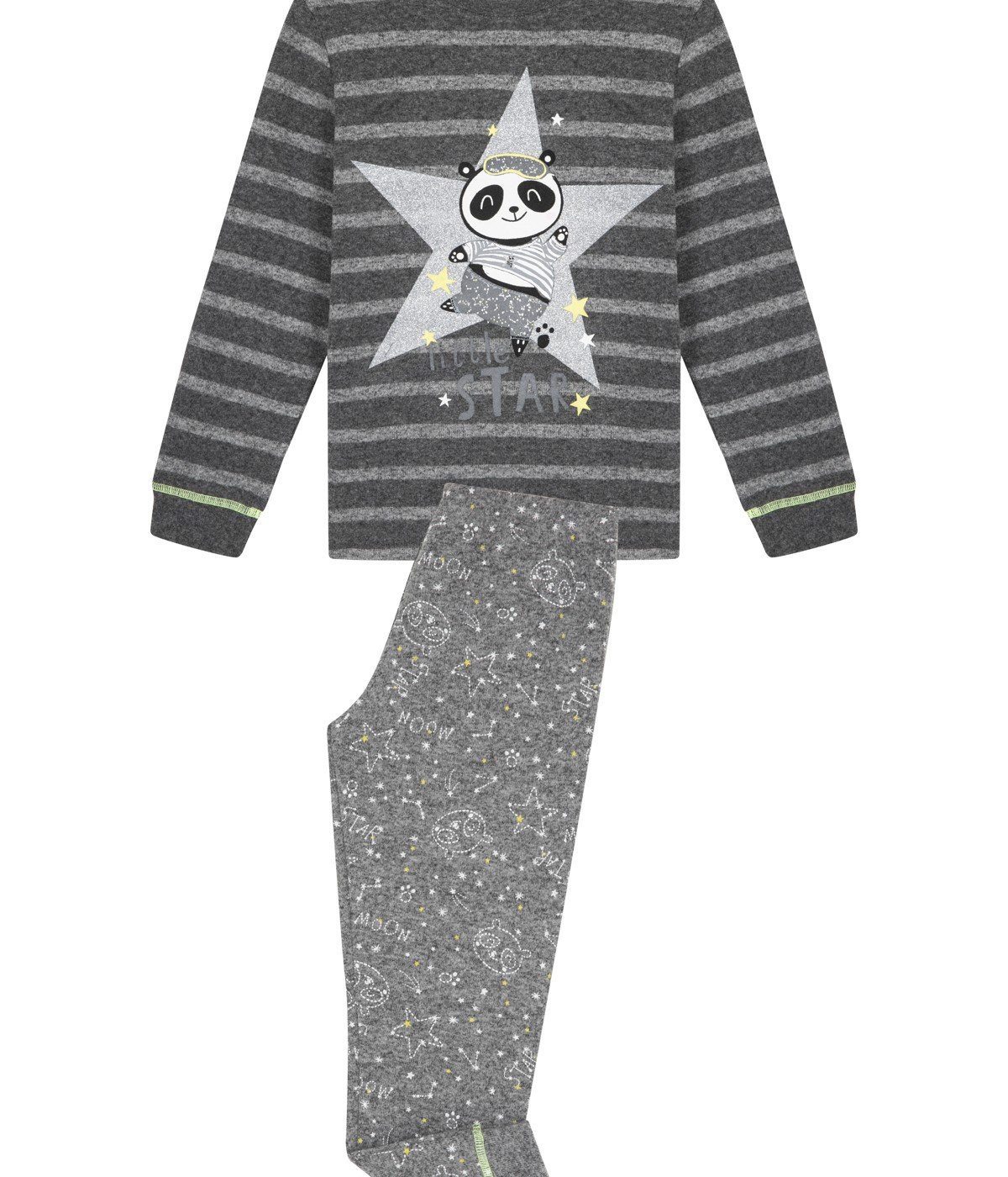 Set Pijama Baie?ei Panda Star 2 Buc.