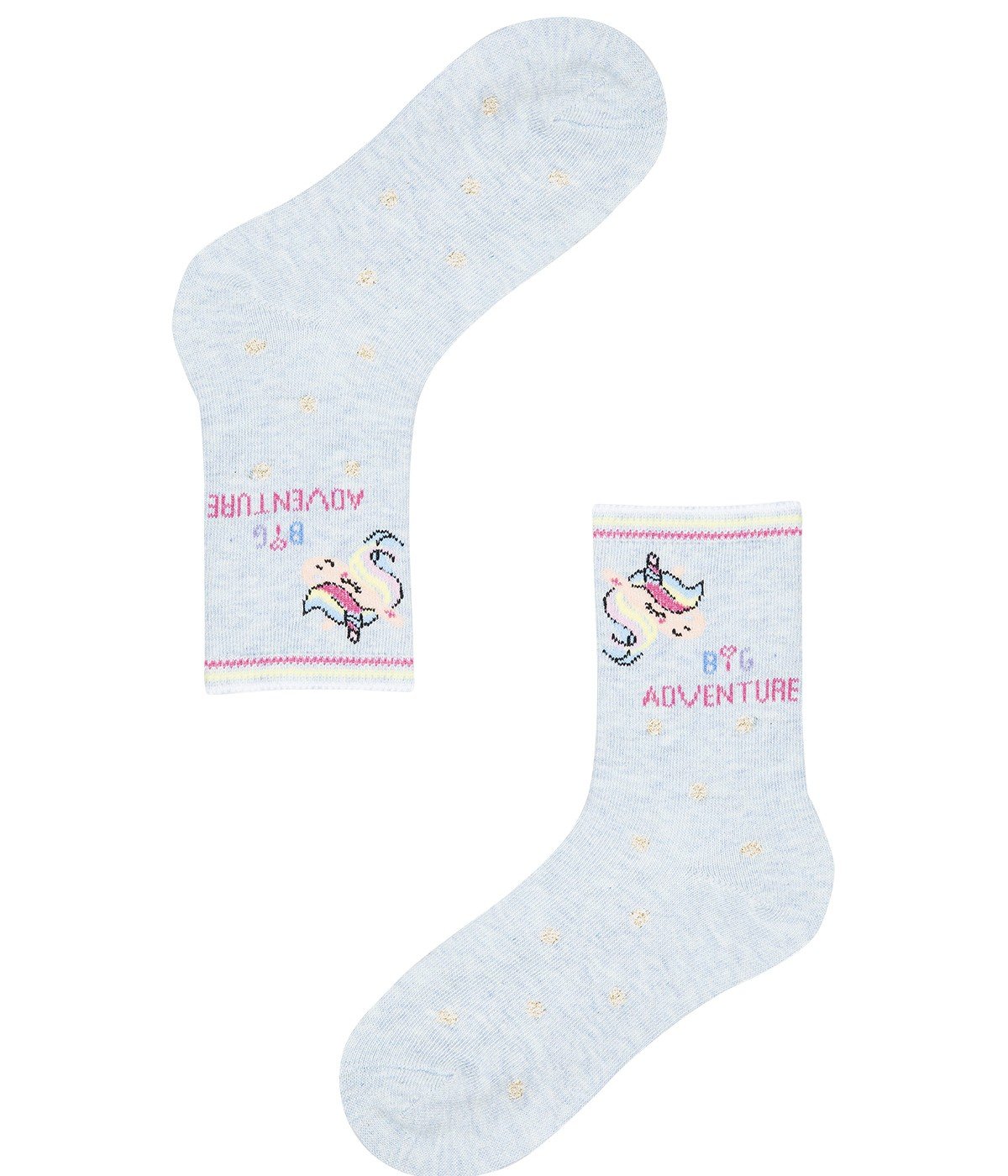 Girl Big Adventure 3In1 Socks