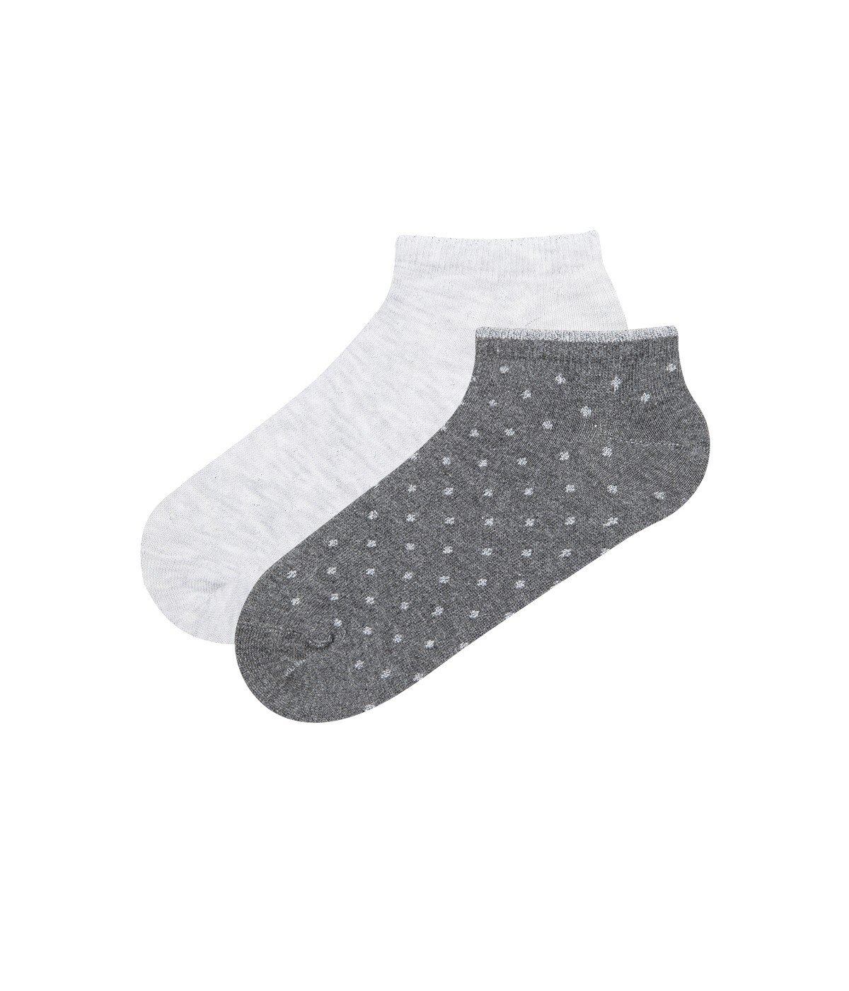 Shiny Dots 2 in 1 Liner Socks
