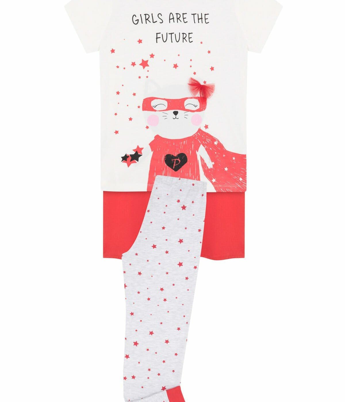 Girl Future With Cape 2In1 Pj Set