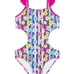 Girls Flower Suitkini