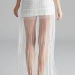 Lace Fringe Skirt