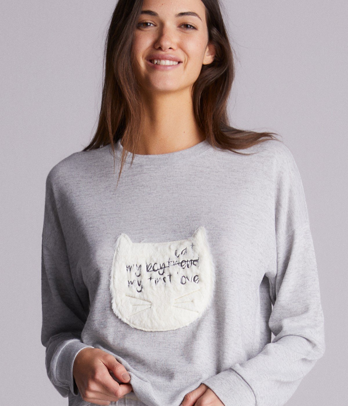 Sweatshirt Lovely Cat
