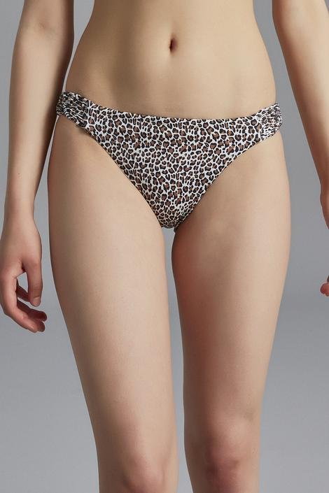 Bikini Chilot Leopard Macrame