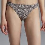 Bikini Chilot Leopard Macrame