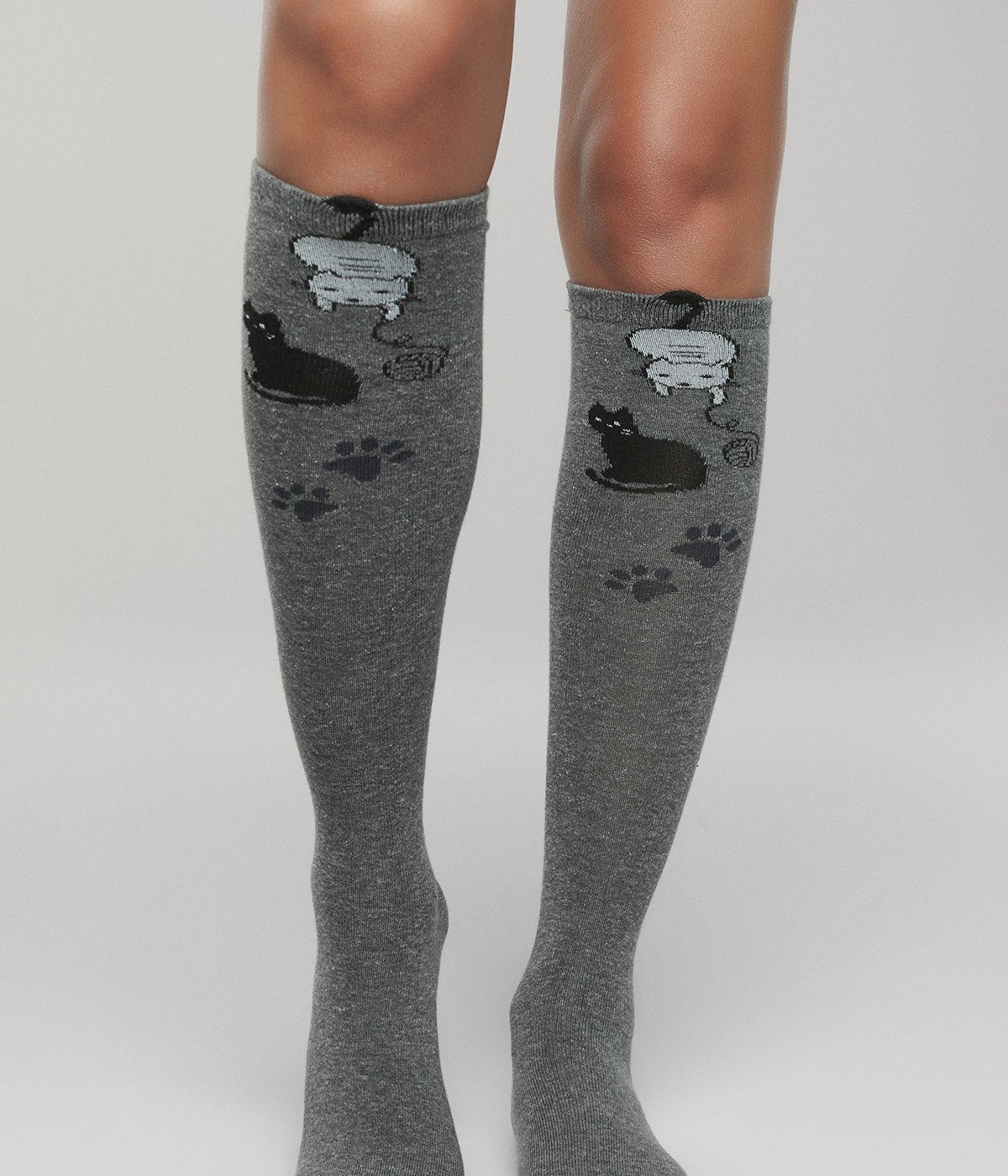Cat Knee High Socks