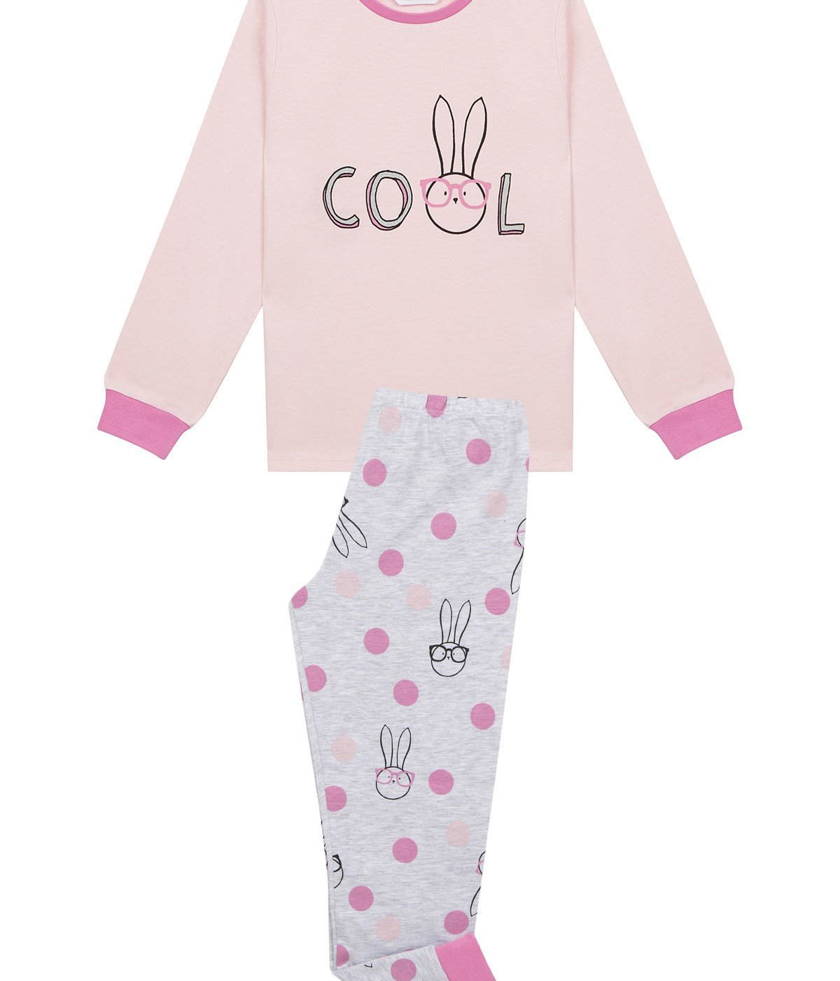 Set Pijama Feti?e Cool Rabbit 4 Buc.