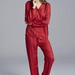 Red Stripe Set Pijama