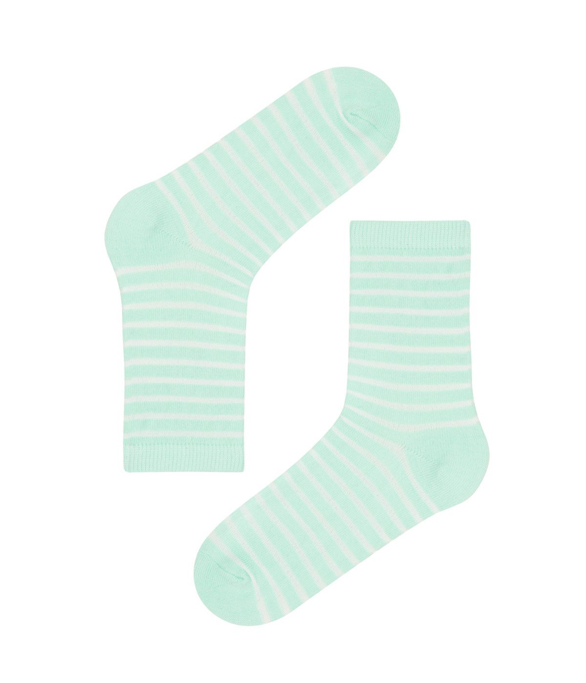 Girls Stripes 3 In 1 Socks