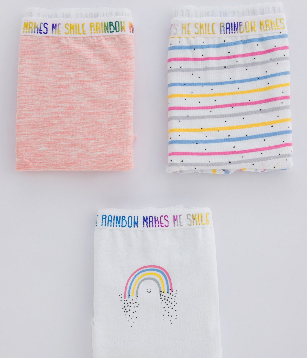 Girls Rainbow 3 In 1 Hipster