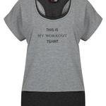 Tricou Grayscale Double