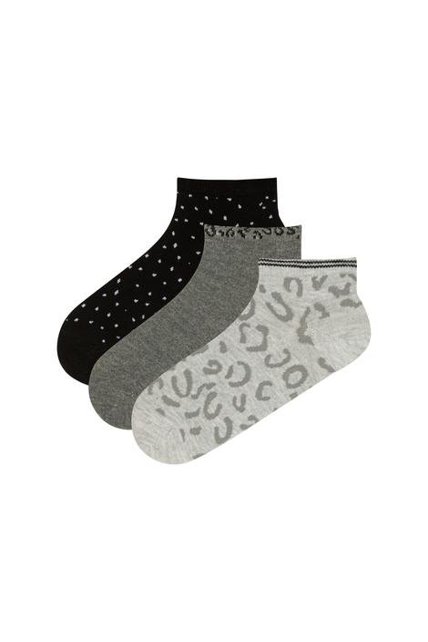 Animal 3 Pieces Liner Socks