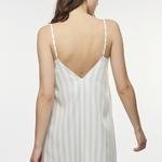 Bridal Shiny Stripe Dress