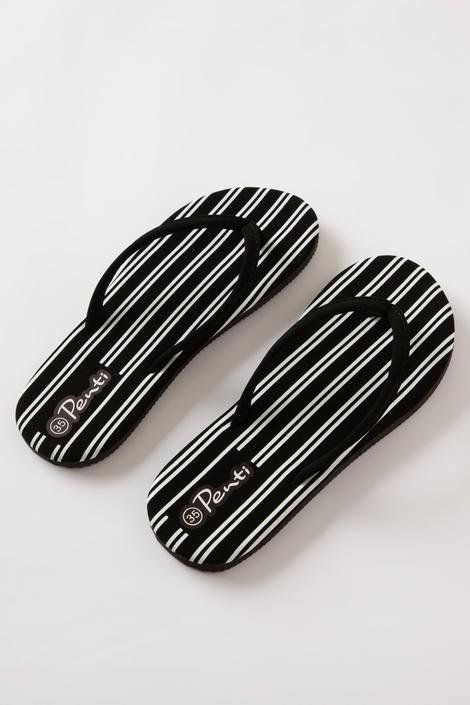 Zebra Suet Slippers