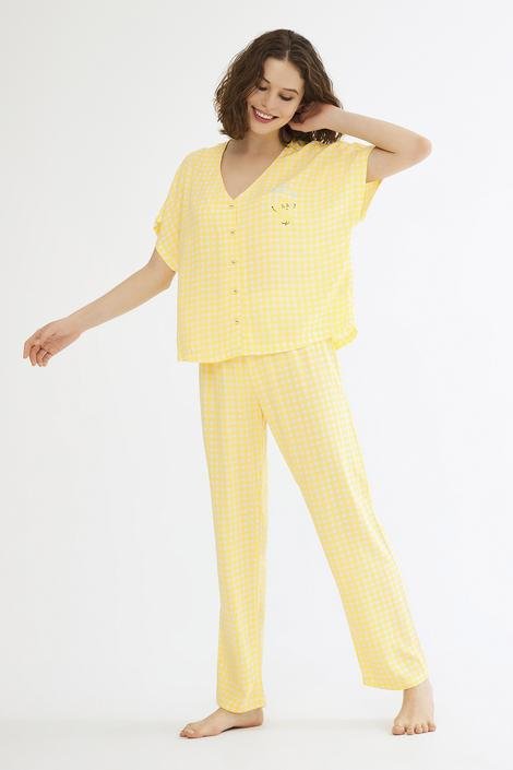 Set Pijama Lemon Gingham