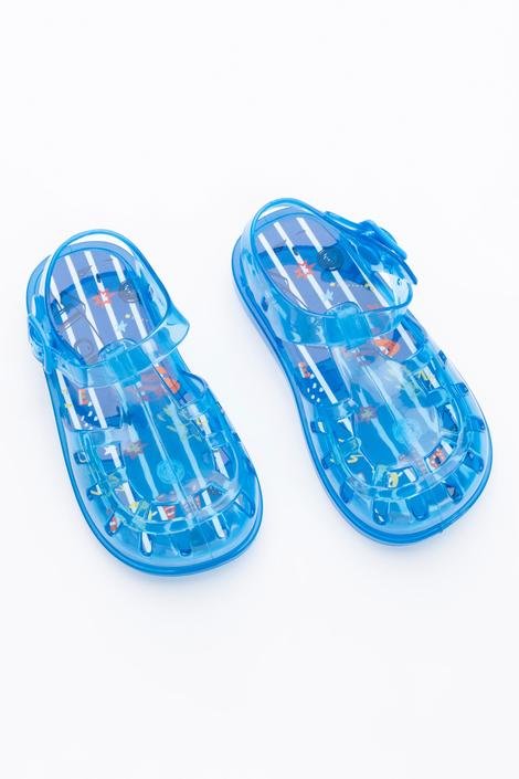 Boys Blue Jelly Shoes