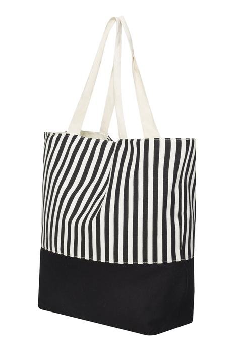 Fabric Stripe Bag