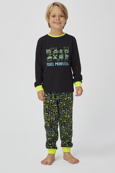Set Pijama Baieti Pixel 2 Buc.
