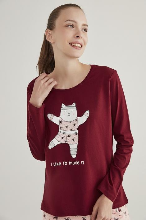 Set Pijama Gym Cat
