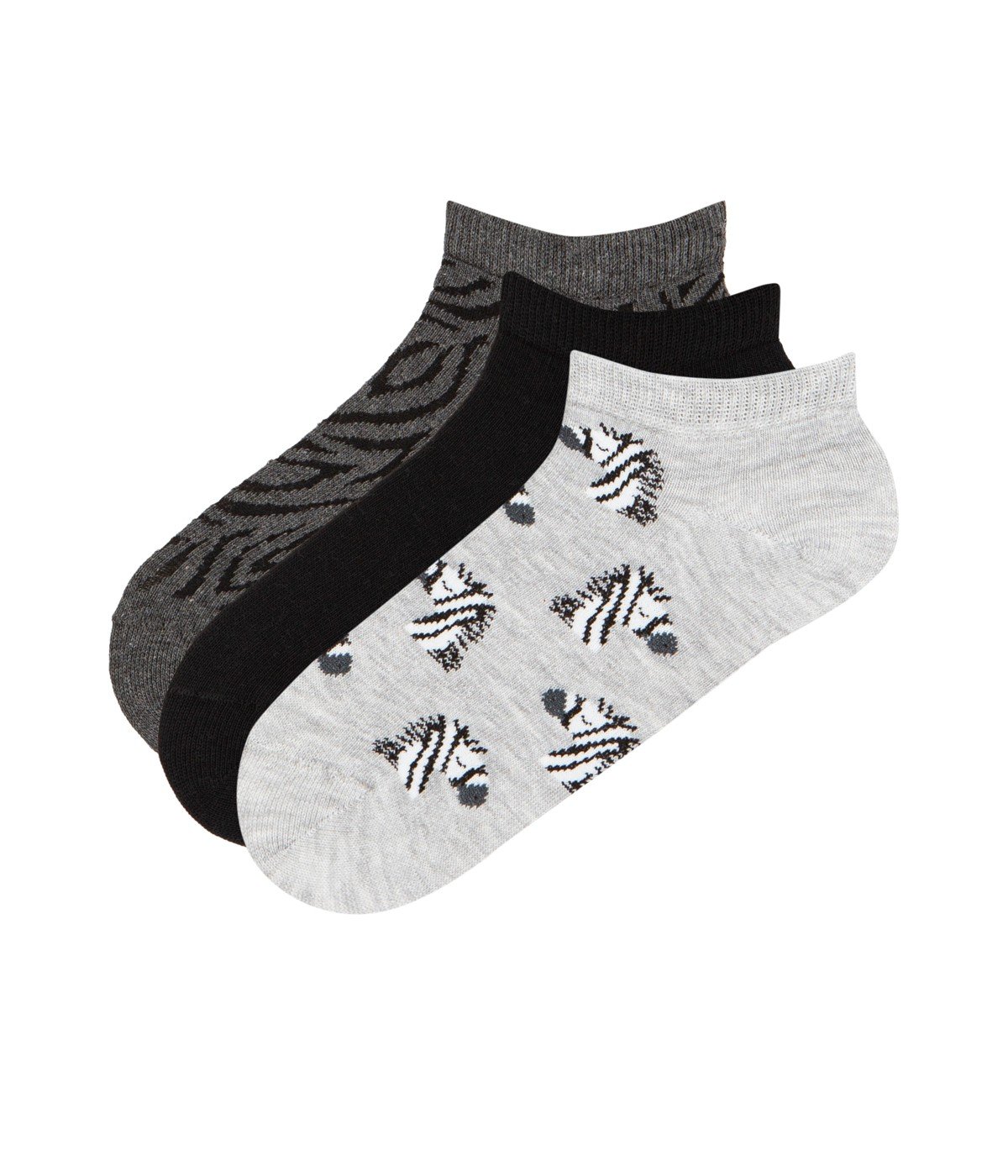 Socks Zebra 3 in 1