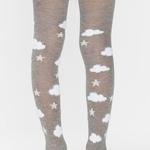 Girls Clouds Tights