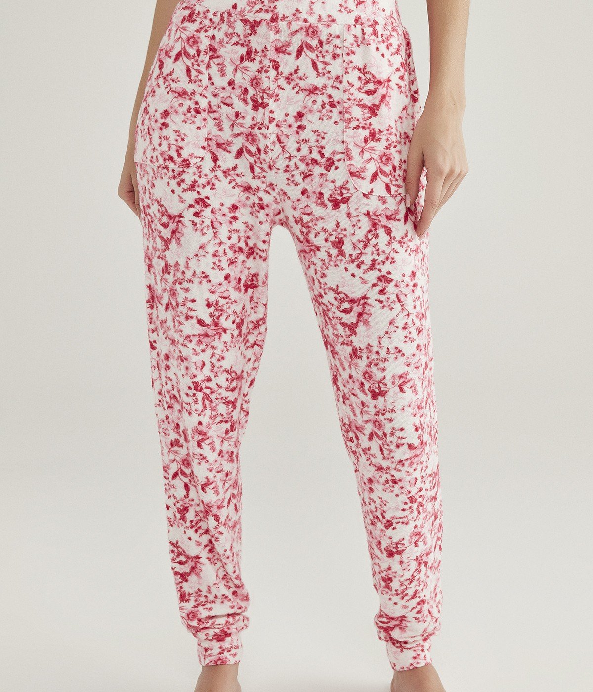 Pantaloni Pink Flowers