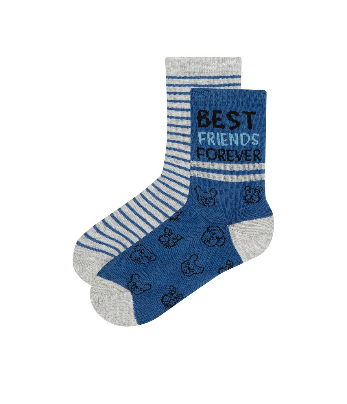 Boys Best Firends 2in1 Socks