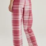 Pantaloni Pink Checky