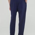 Pantaloni Basic Navy Cuff