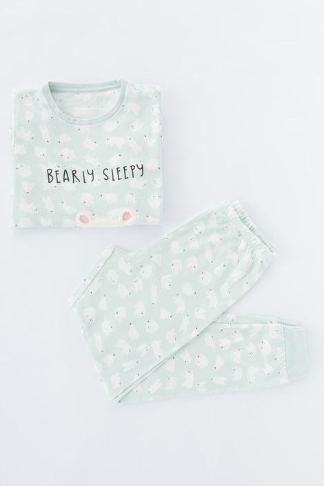Set Pijama Baieti Polar Bear Termal 2Buc.