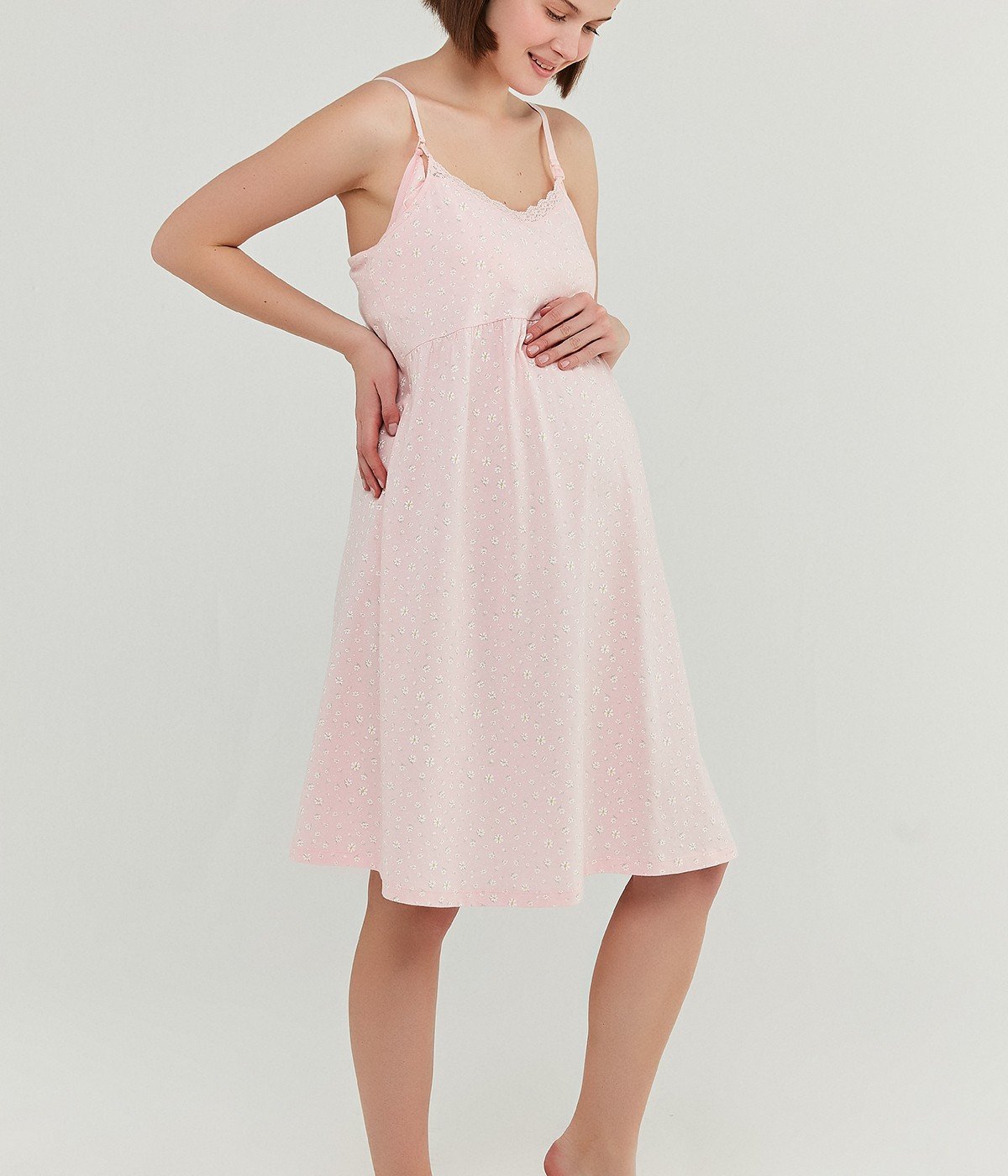 Rochie Mama Pink Ditsy