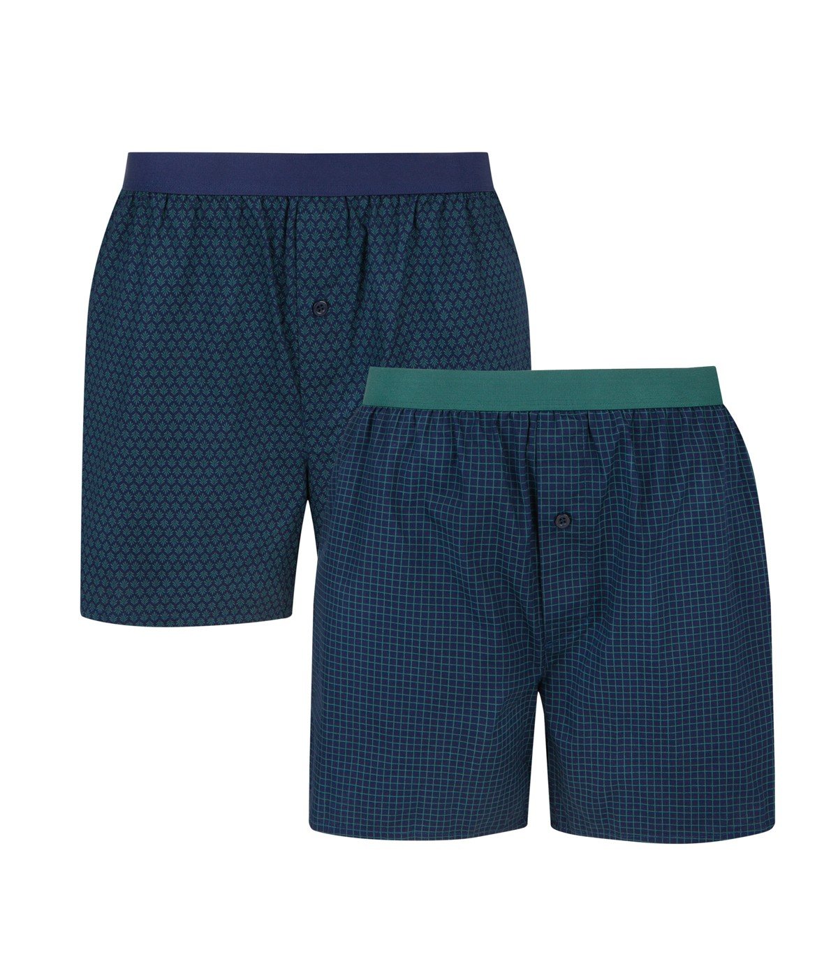 Colored Tape Woven 2in1 Mid Boxer