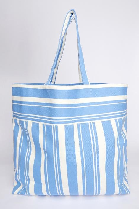 Blue Strıpe Bag