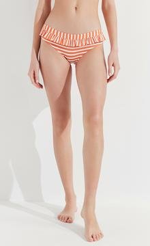 Multi Colour Lea Slip Bikini Bottom