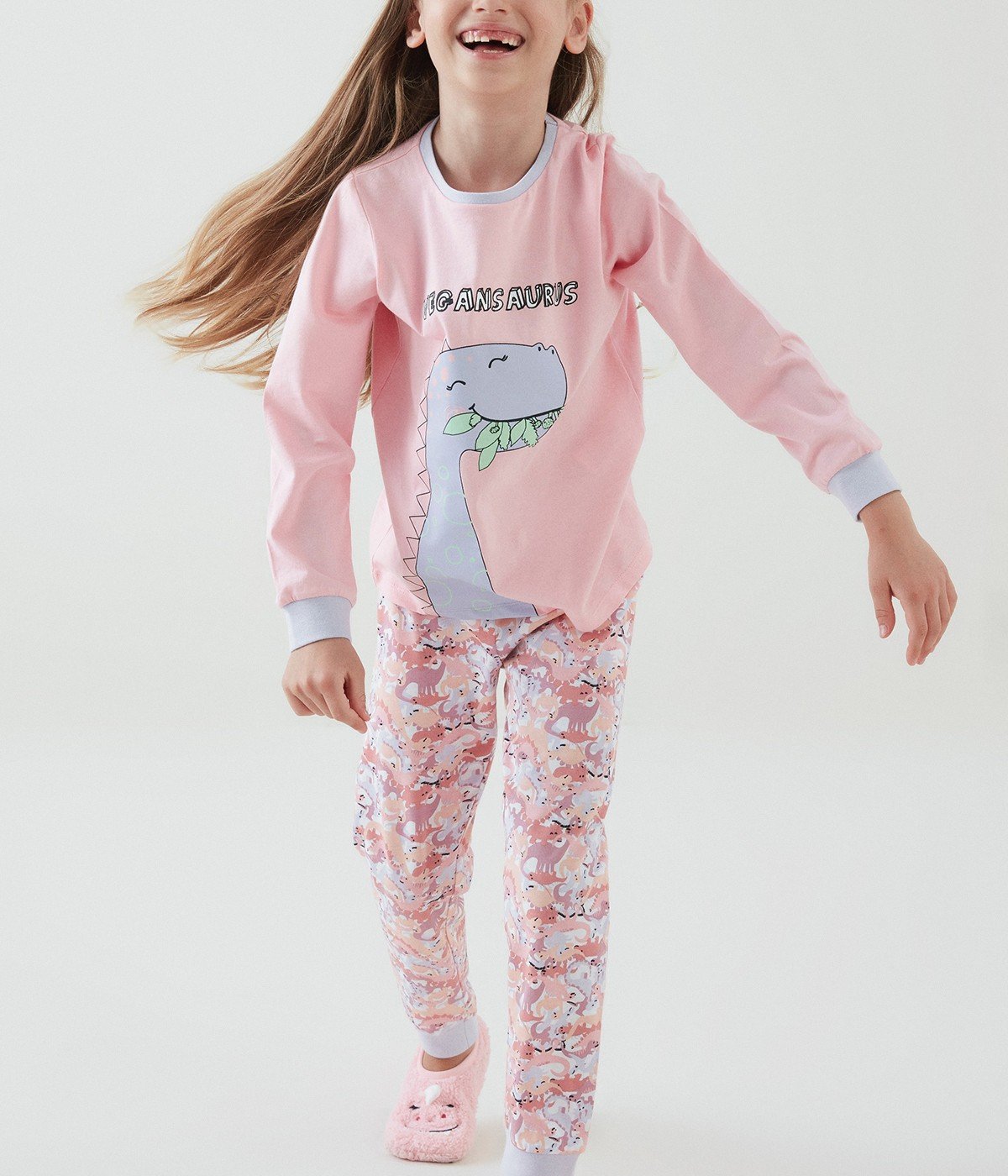 Fetițe Dino Guide Set Pijama