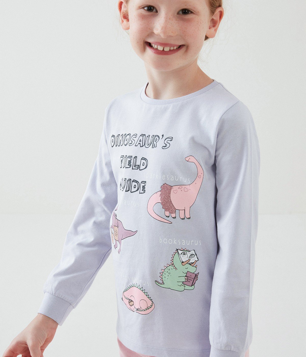 Fetițe Dino Guide Set Pijama