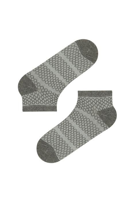 Diagonal 2 in 1 Liner Socks
