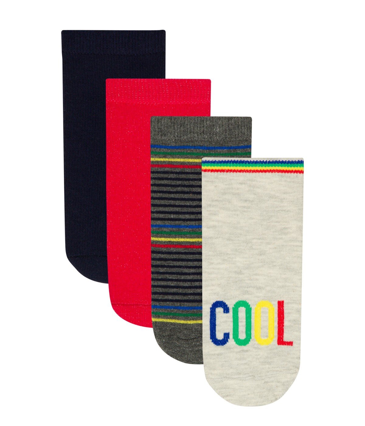 Boys Cool 4 In 1 Liner Socks