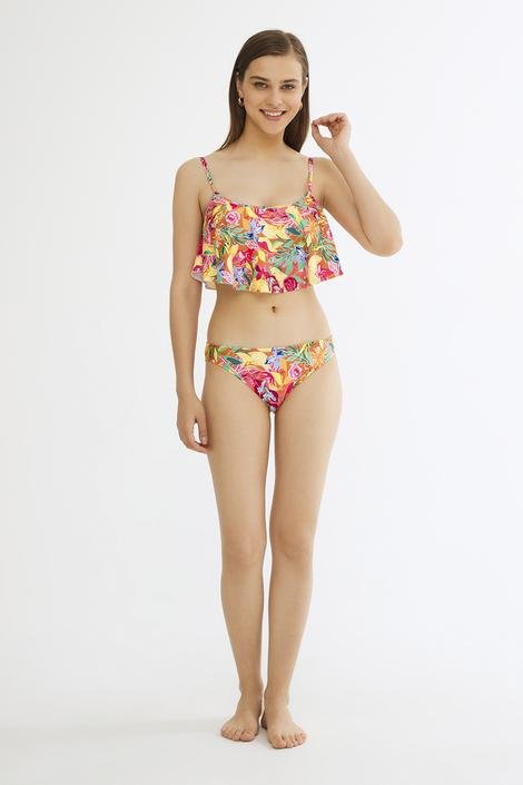 Flory Crop Bikini Top