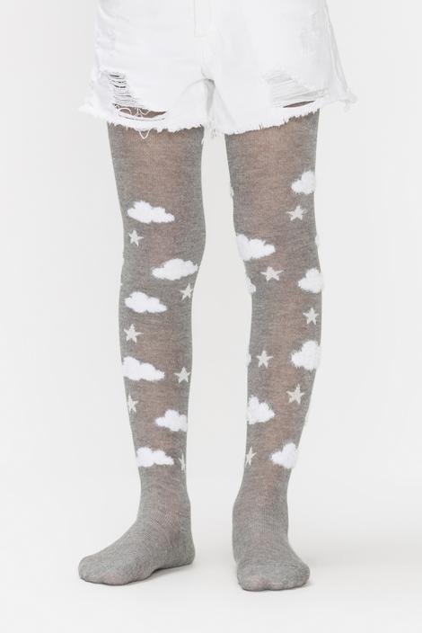 Girls Clouds Tights