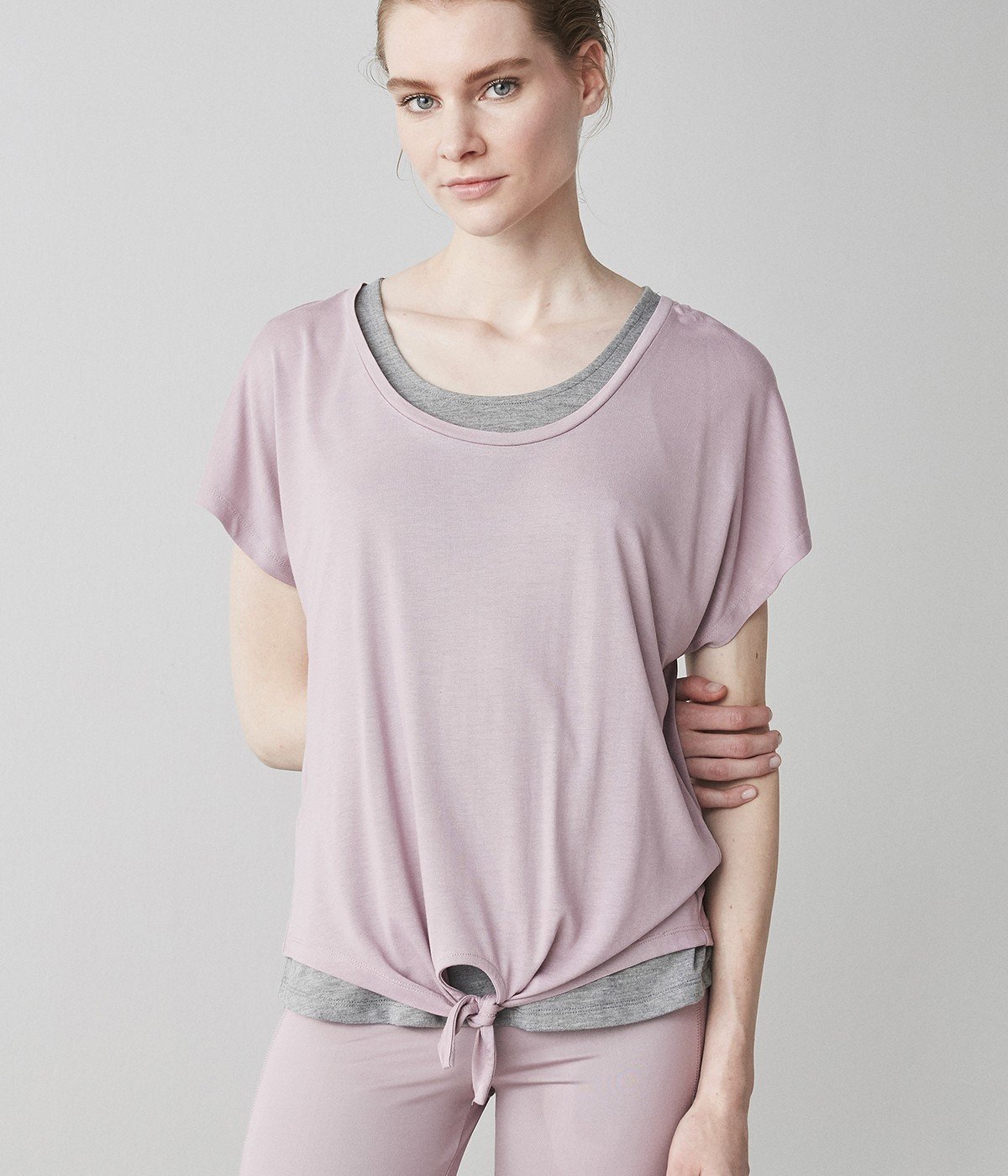 Tricou Knotted Double
