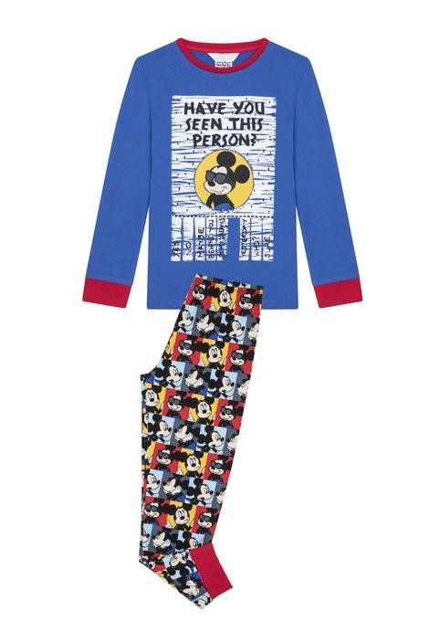 Pijama Boys Cu Desen  Wanted Mickey 2 Buc.