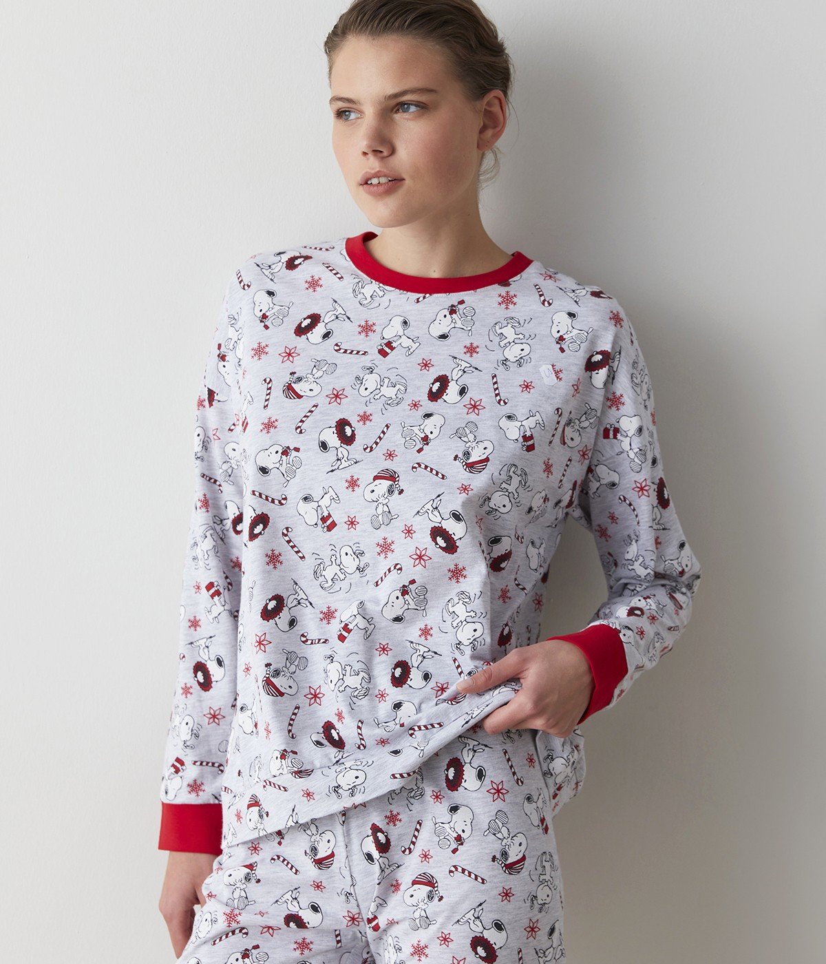 Set Pijama Printed Snoopy