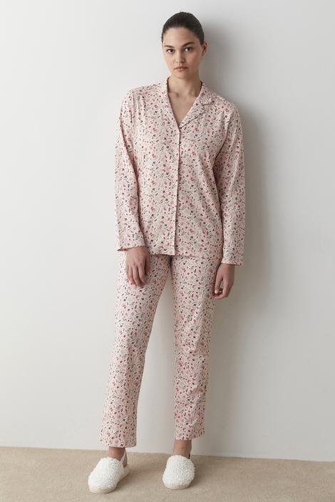 Set Pijama Gift Floral Shirt