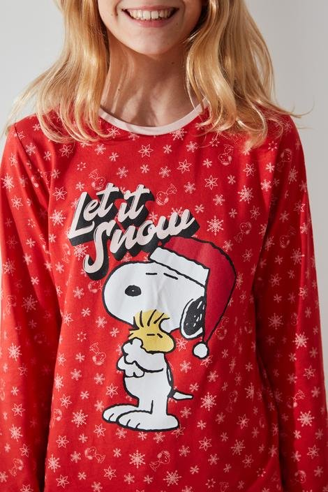 Set Pijama Teen Snoopy