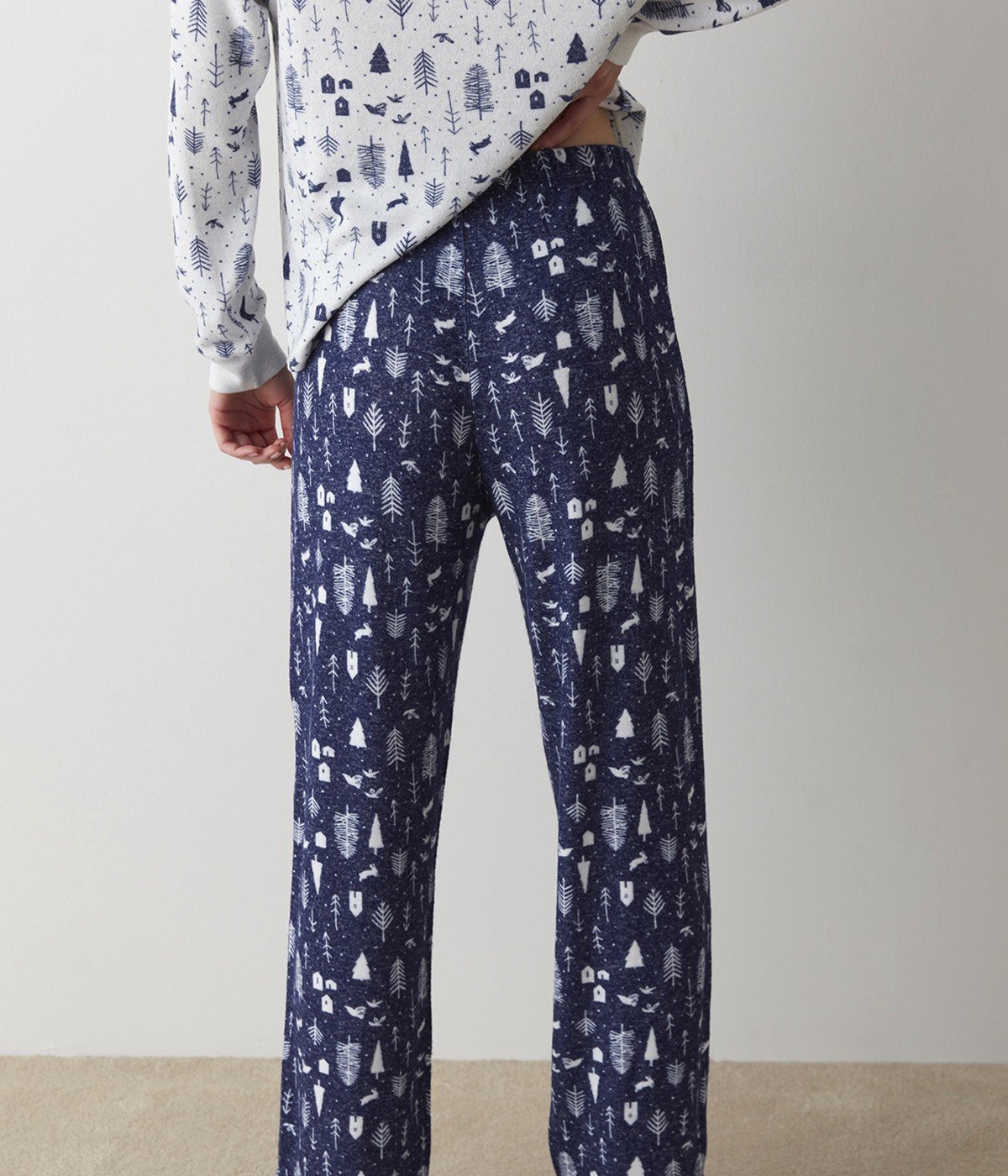 Pantaloni Pijama Night Forest Printed